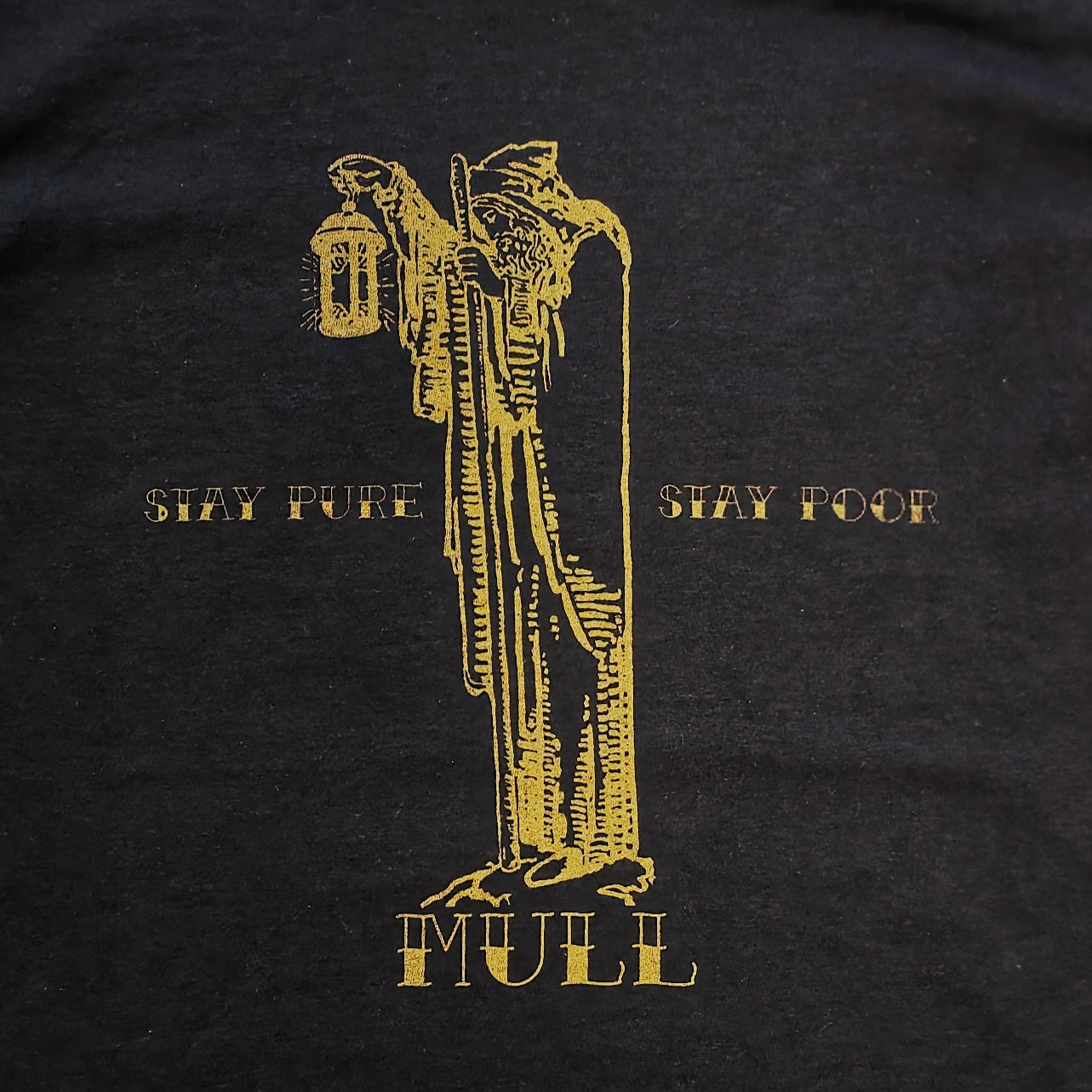 Stay Pure (Gold Print)