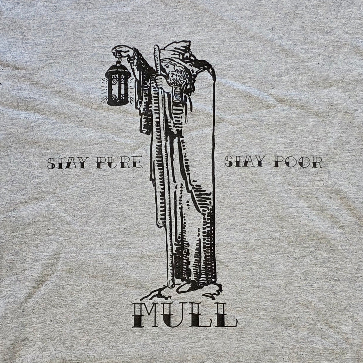 Stay Pure (Bronze Print)