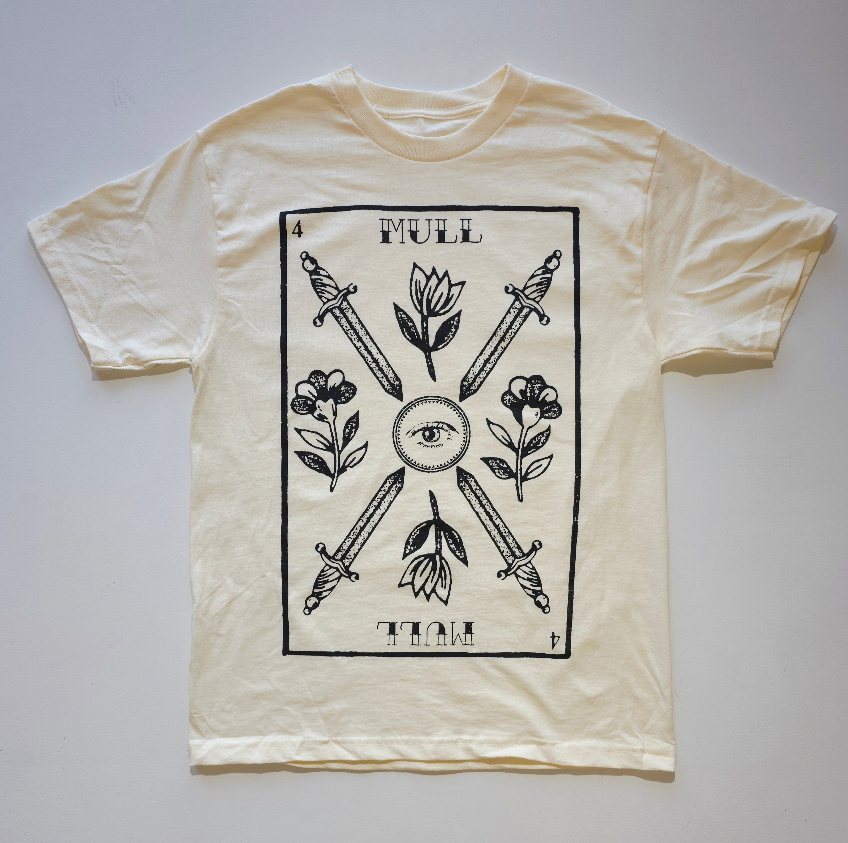 4 Of Swords (Front Print)