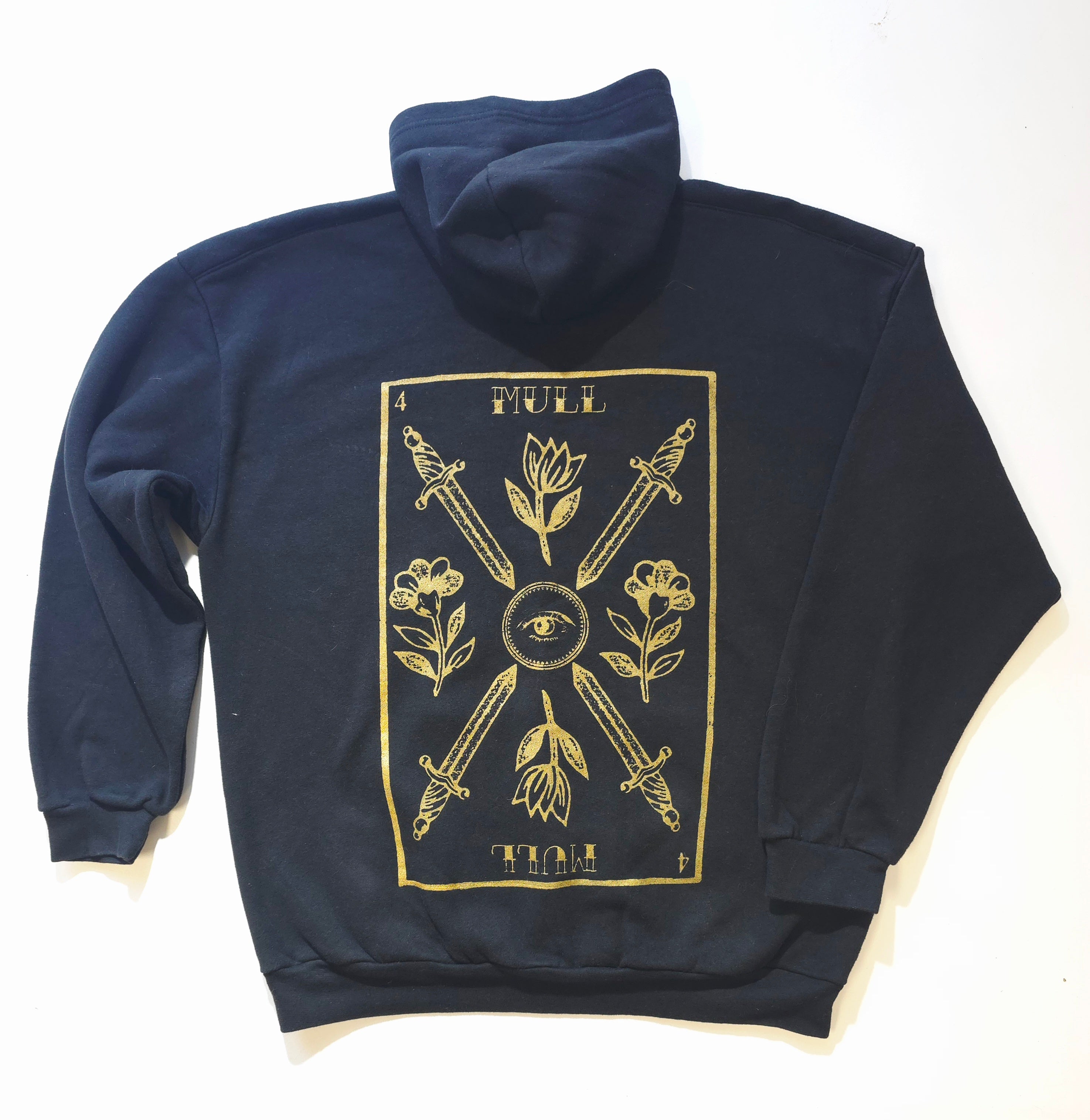 4 of Swords Men's Hooded Sweatshirt