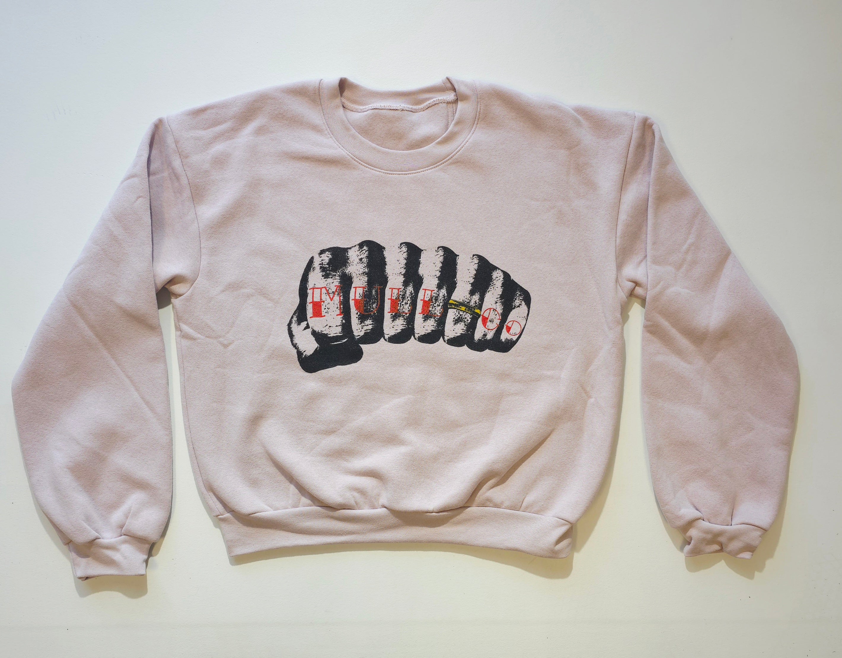 Fist Tat (Women's Cropped Sweatshirt)