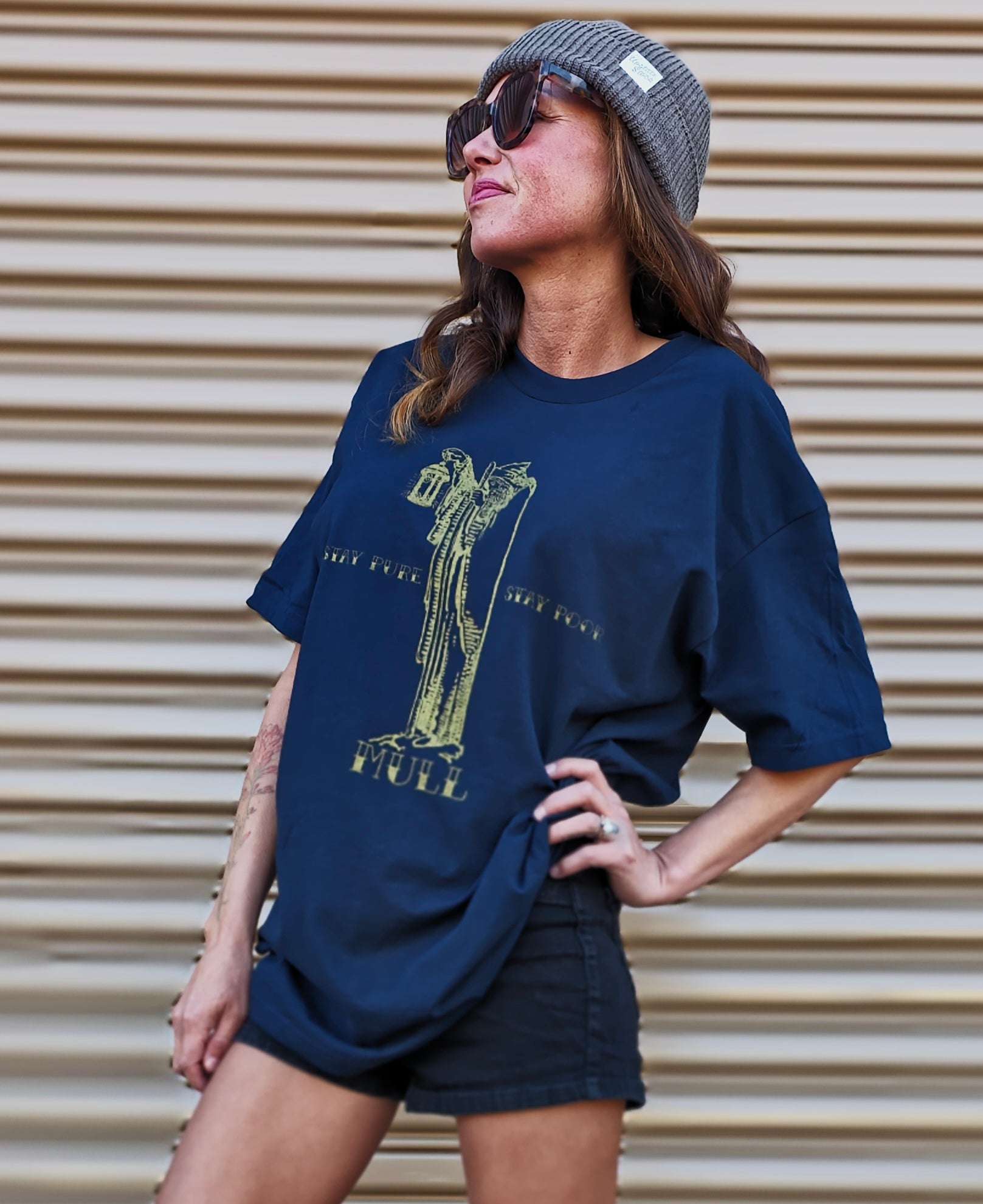 Stay Pure (Gold Print)